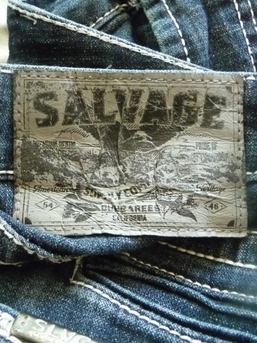 Salvage Supply Co Buckle Jorts 36 - Picture 13 of 13